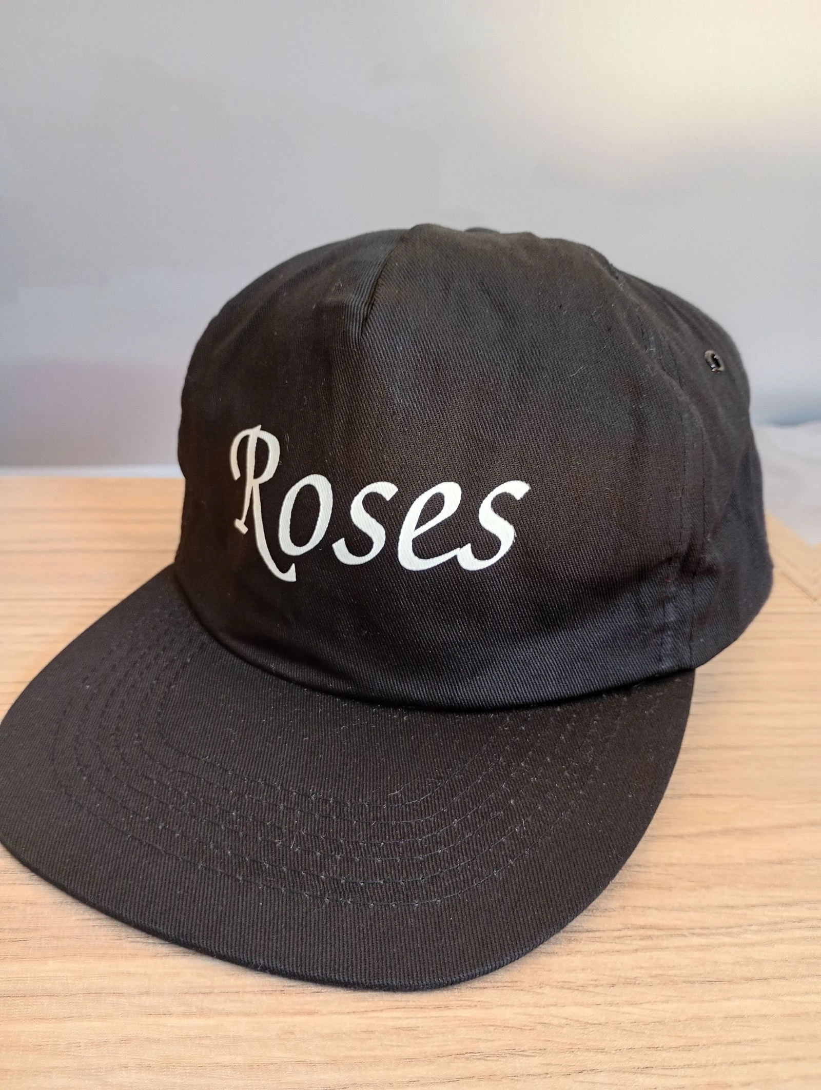 Casquette vintage années 90 snapback noir réglable  – photo 4